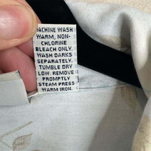 Classic Elements Plus 22W‎ Floral Button-Up Shirt Multicolor Casual Top - Picture 8 of 12